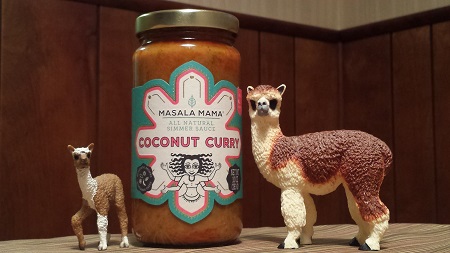 Alpaca Cooking with Mama Masala Coconut Curry Sauce Alpaca Cooking with Mama Masala Coconut Curry Sauce