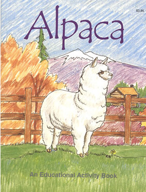 Alpacas Coloring and Educational Activity Book