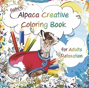 Rubys Alpaca Creative Coloring Book