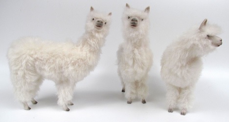 Handcrafted Alpaca Figurines by Colin's Creatures