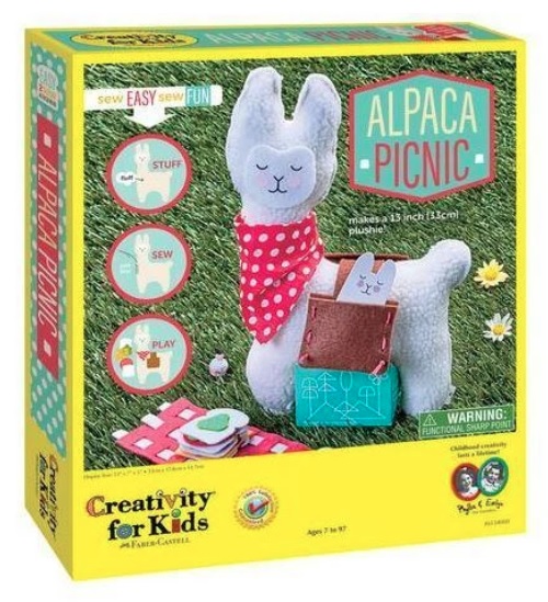 Alpaca Picnic Sew Craft Kit