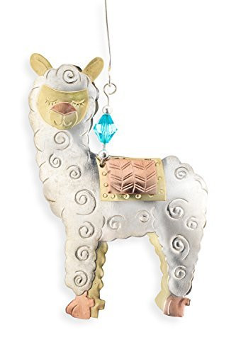Whimsical Alpaca Ornament