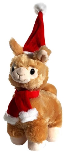 Christmas Llama Stuffed Animal Plush Toy